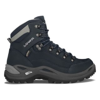 Lowa Schnelle Lieferung Renegade GTX Mid Ws für Damen, Marineblau/Grau | Sofort lieferbar