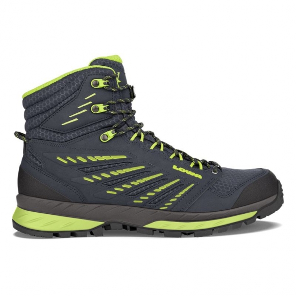 Lowa Schnelle Lieferung Herren Trek Evo GTX Mid, Marineblau/Limette | Schneller Versand