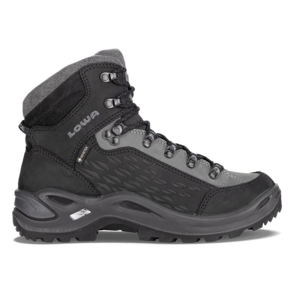 Lowa Schnelle Lieferung Damen Renegade Warm GTX Mid Ws, Schwarz/Grau | Schneller Versand