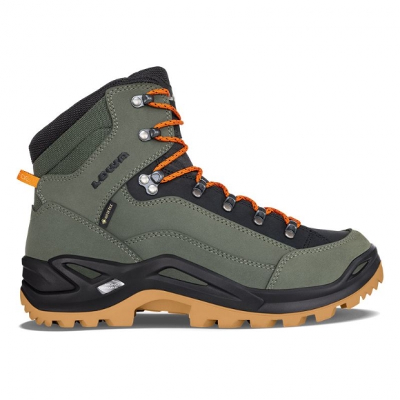 Lowa Schnelle Lieferung Herren Renegade GTX Mid - Forest/Orange | Schneller Versand