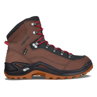 Lowa Schnelle Lieferung Herren Renegade GTX Mid, Mahagoni/Rot | Schneller Versand