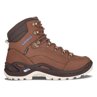 Lowa Schnelle Lieferung Damen Renegade GTX Mid Ws – Mahagoni/Marineblau | Sofort lieferbar