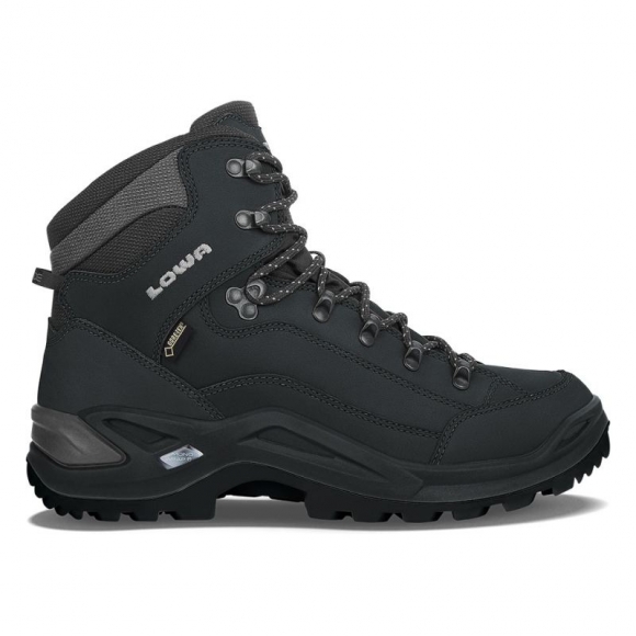 Lowa Schnelle Lieferung Herren Renegade GTX Mid, Tiefschwarz | Schneller Versand