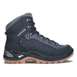 Lowa Schnelle Lieferung Damen Renegade Warm GTX Mid Ws, Marineblau/Eisblau | Schneller Versand