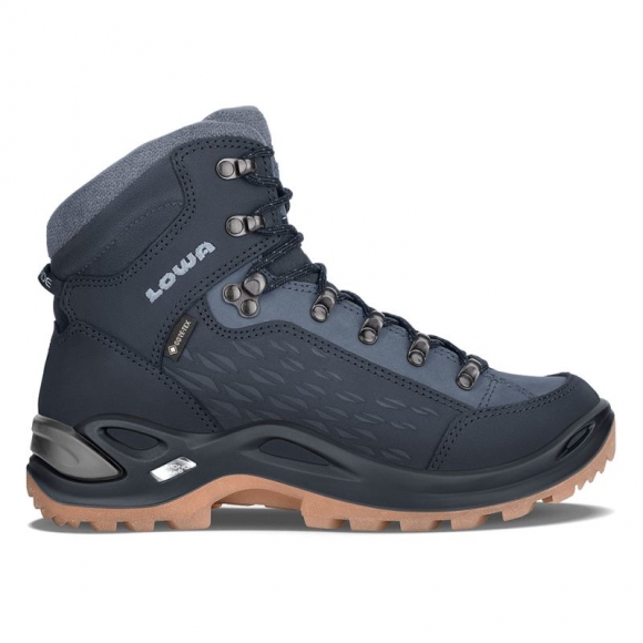 Lowa Schnelle Lieferung Damen Renegade Warm GTX Mid Ws, Marineblau/Eisblau | Schneller Versand