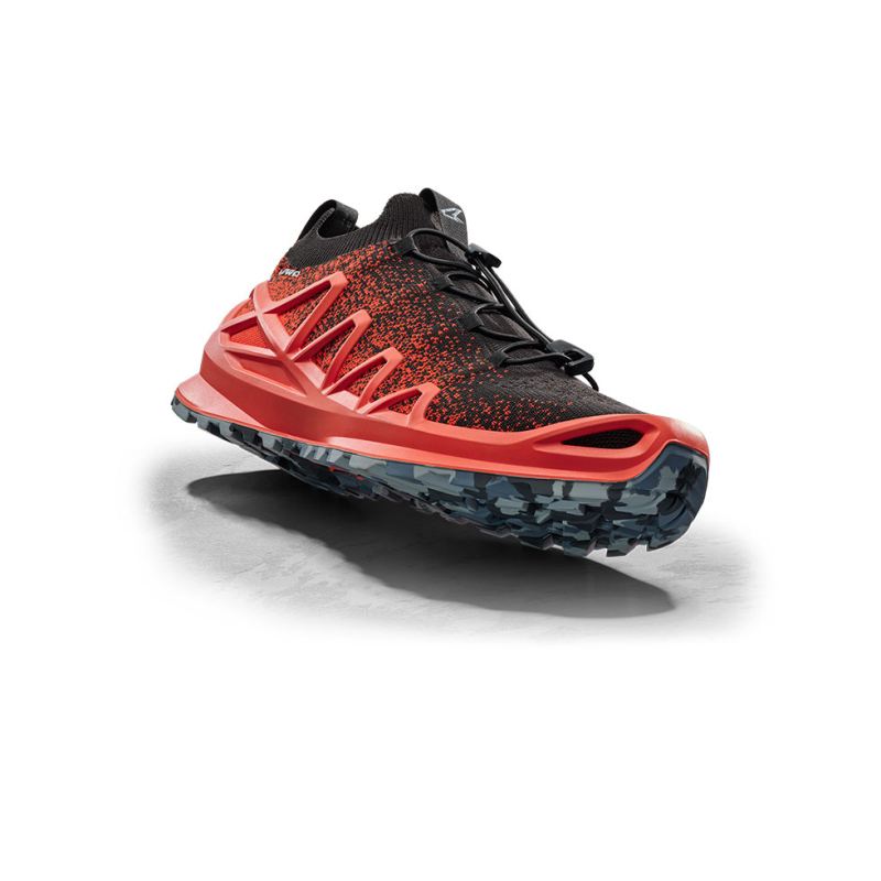 Lowa Schnelle Lieferung Herren Lowa Fusion Lo, Rot/Schwarz | Schneller Versand