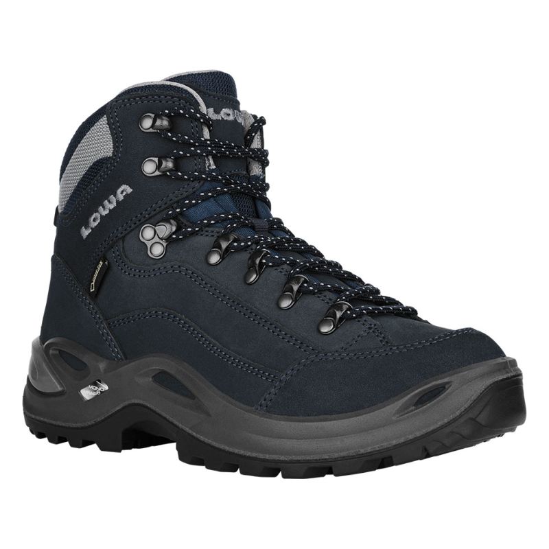 Lowa Schnelle Lieferung Renegade GTX Mid Ws für Damen, Marineblau/Grau | Sofort lieferbar