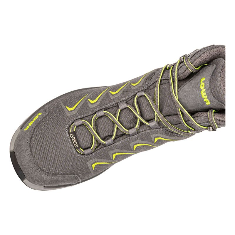 Lowa Schnelle Lieferung Herren Ferrox Pro GTX Mid, Graphit/Limette | Schneller Versand