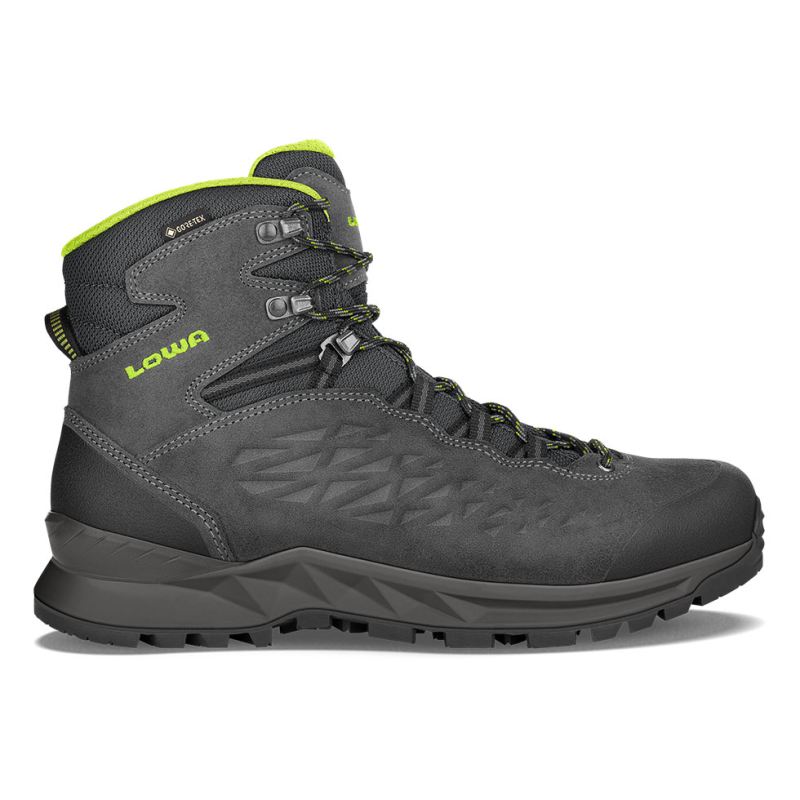 Lowa Schnelle Lieferung Herren Lowa Explorer II GTX Mid, Anthrazit/Limette | Schneller Versand