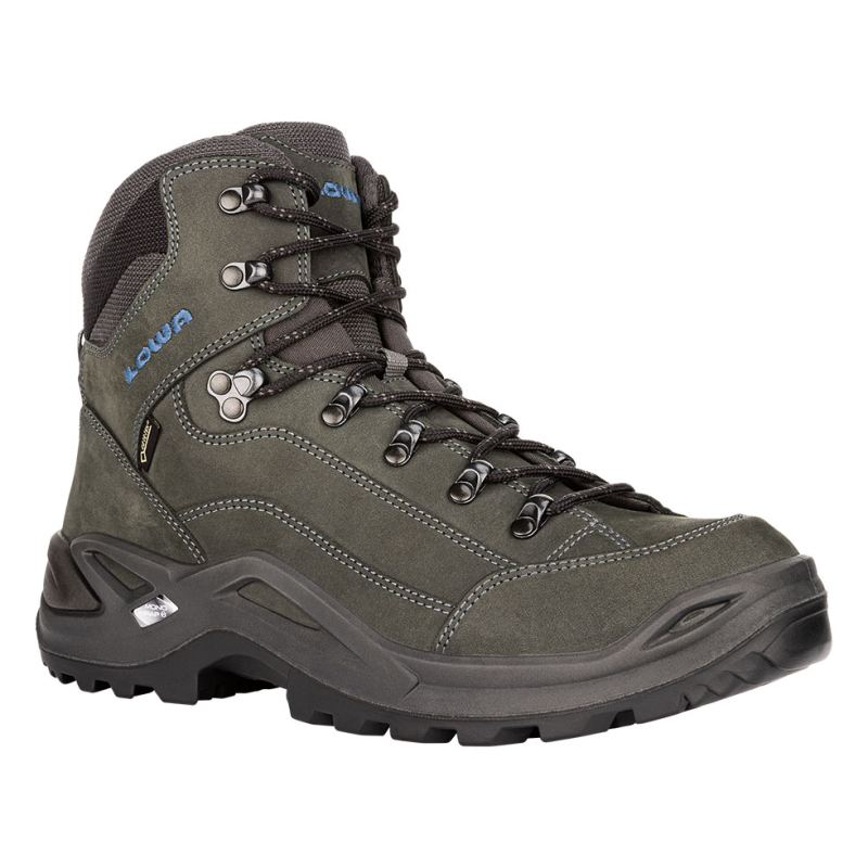 Lowa Schnelle Lieferung Herren Renegade GTX Mid, Anthrazit/Stahlblau | Schneller Versand