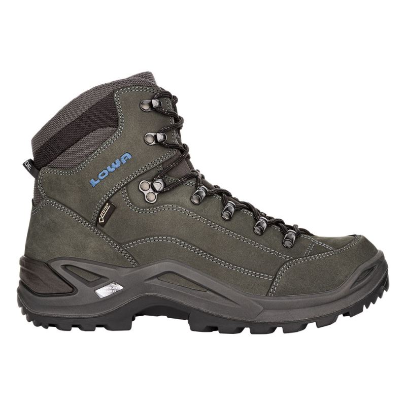 Lowa Schnelle Lieferung Herren Renegade GTX Mid, Anthrazit/Stahlblau | Schneller Versand