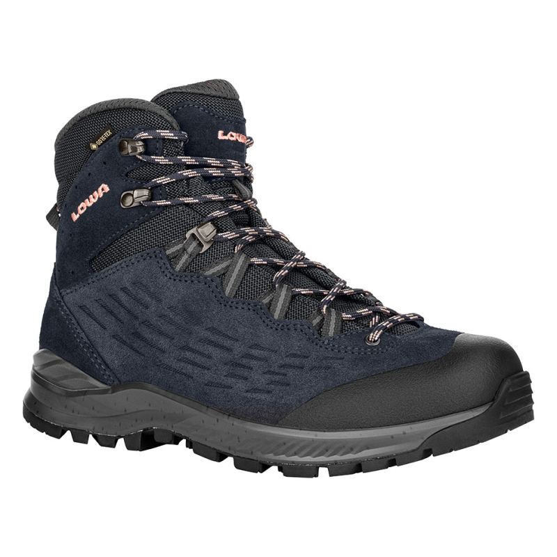 Lowa Schnelle Lieferung Damen Lowa Explorer GTX Mid Ws, Marineblau/Rosa | Schneller Versand