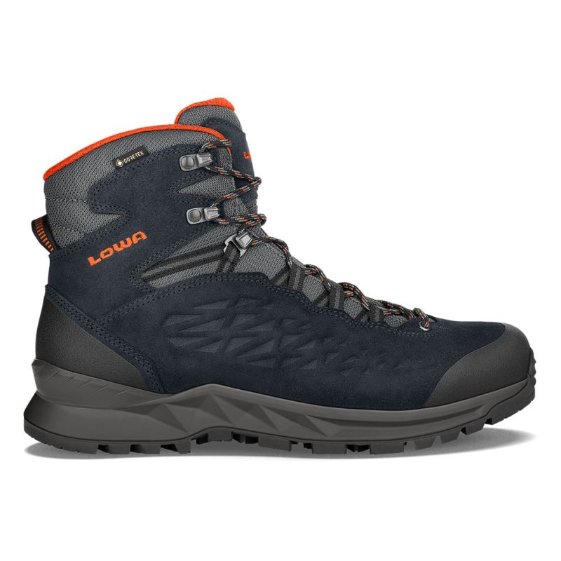 Lowa Schnelle Lieferung Herren Lowa Explorer II GTX Mid, Marineblau/Orange | Schneller Versand