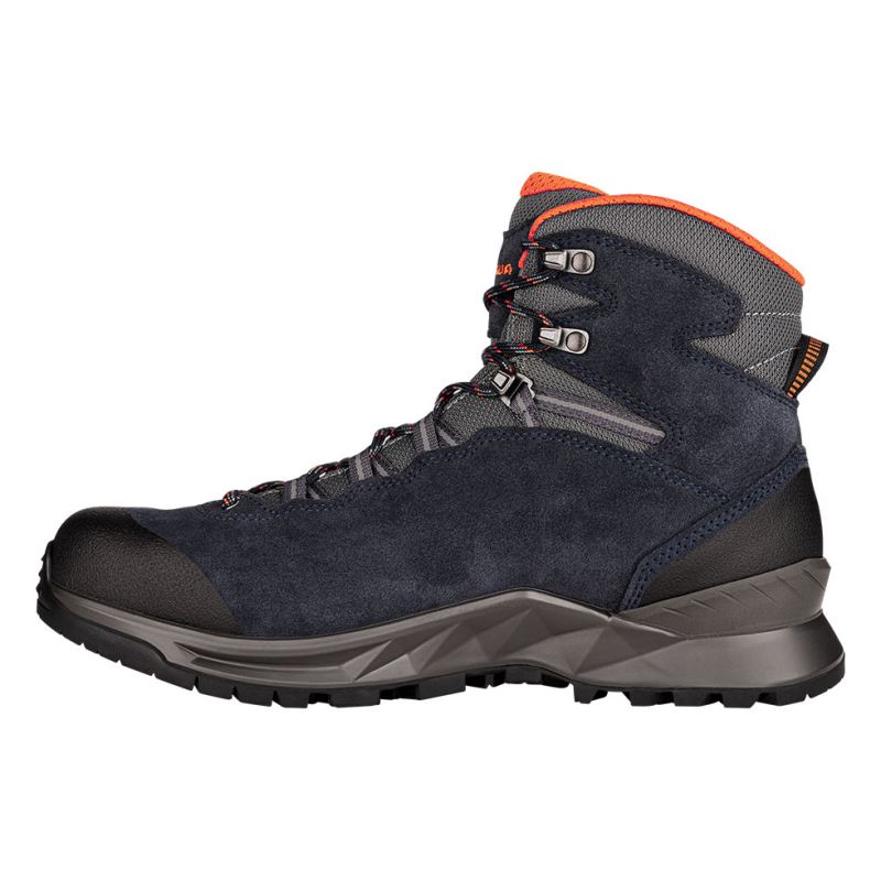 Lowa Schnelle Lieferung Herren Lowa Explorer II GTX Mid, Marineblau/Orange | Schneller Versand