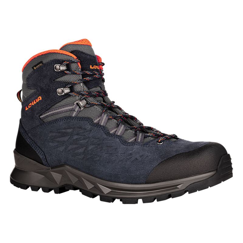 Lowa Schnelle Lieferung Herren Lowa Explorer II GTX Mid, Marineblau/Orange | Schneller Versand