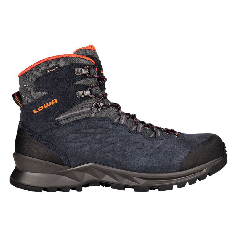Lowa Schnelle Lieferung Herren Lowa Explorer II GTX Mid, Marineblau/Orange | Schneller Versand