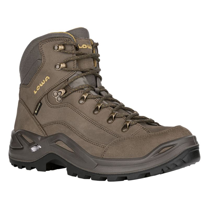 Lowa Schnelle Lieferung Herren Renegade GTX Mid, Oliv/Senfgelb | Schneller Versand