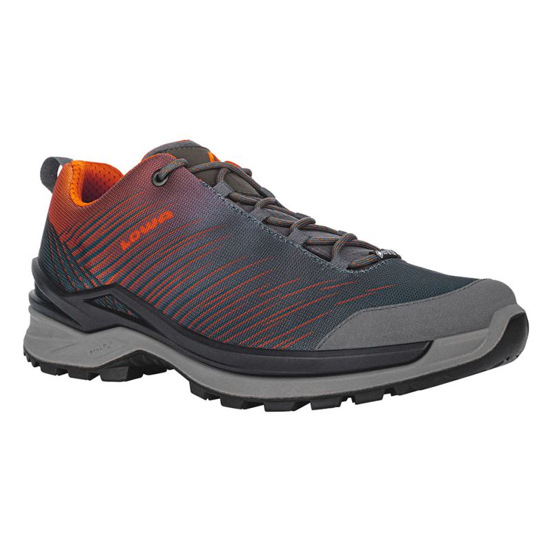 Lowa Schnelle Lieferung Herren Zirrox GTX Lo, Marineblau/Orange | Schneller Versand