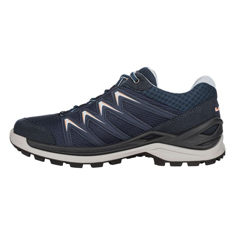 Lowa Schnelle Lieferung Damen Innox Pro GTX Lo Ws – Marineblau/Lachs | Schneller Versand
