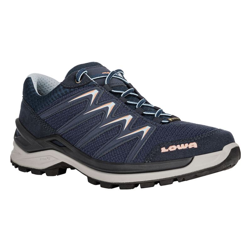 Lowa Schnelle Lieferung Damen Innox Pro GTX Lo Ws – Marineblau/Lachs | Schneller Versand