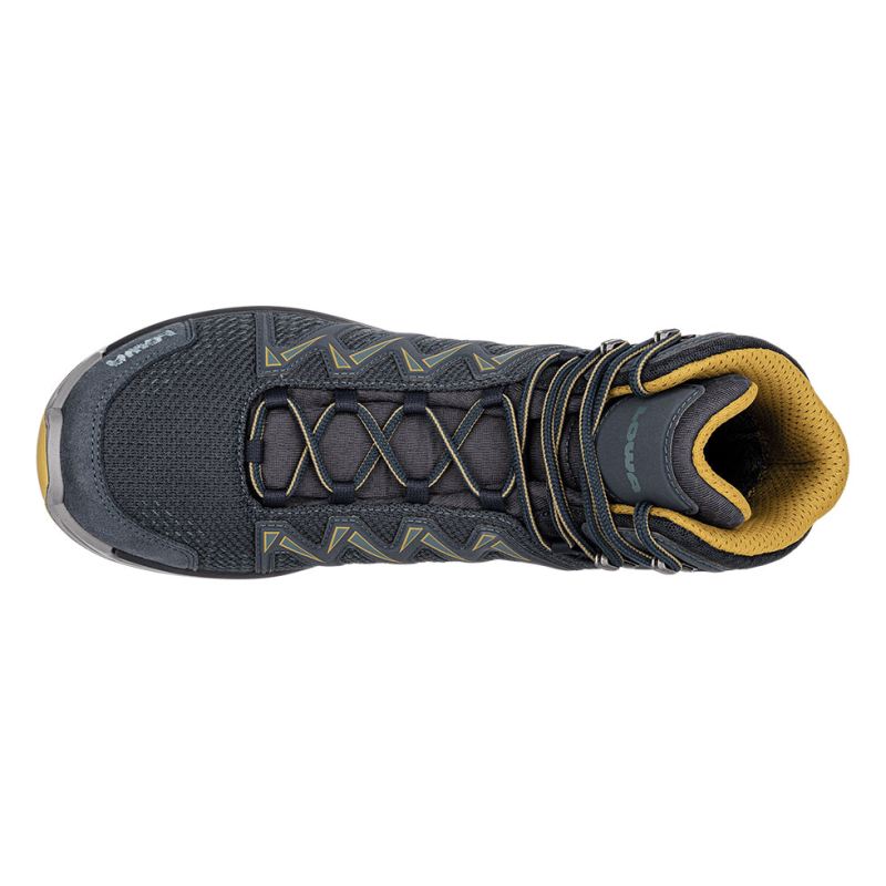 Lowa Schnelle Lieferung Innox Pro GTX Mid, Herren, Stahlblau/Senfgelb | Sofort lieferbar