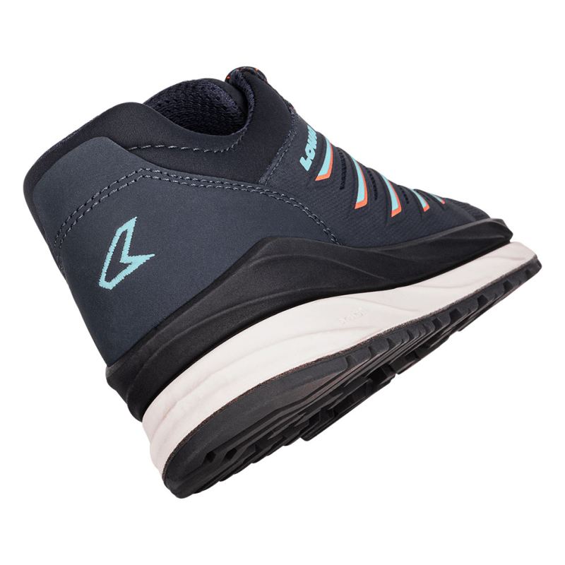 Lowa Schnelle Lieferung Damen Axos GTX Lo Ws, Marineblau/Eisblau | Schneller Versand