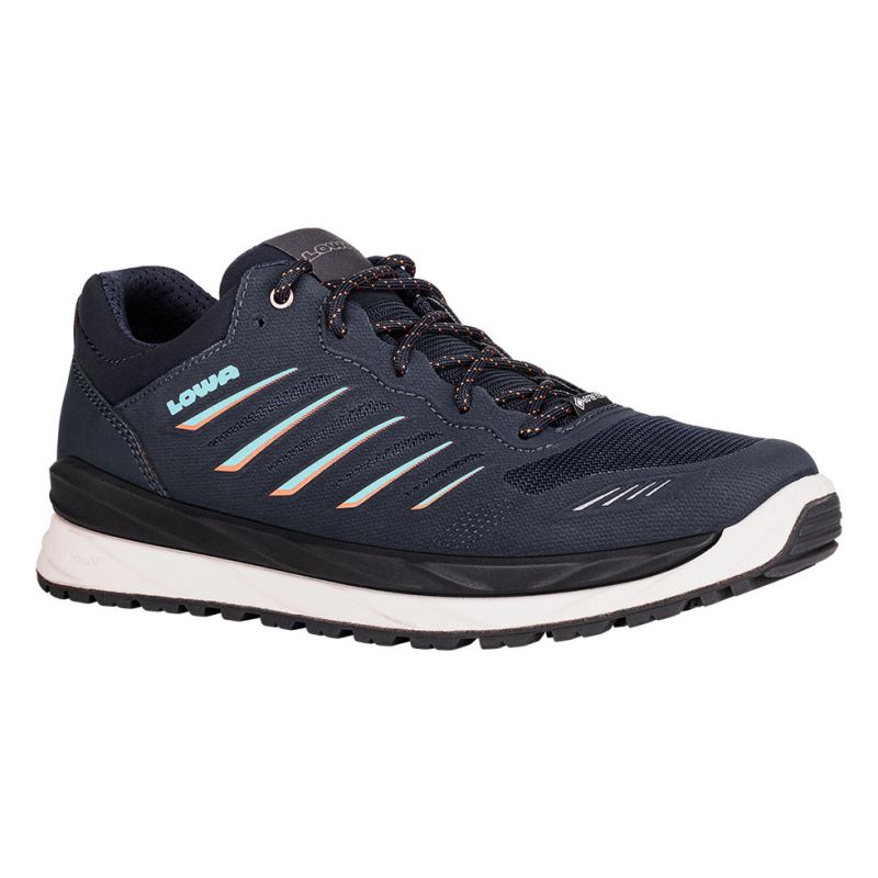 Lowa Schnelle Lieferung Damen Axos GTX Lo Ws, Marineblau/Eisblau | Schneller Versand