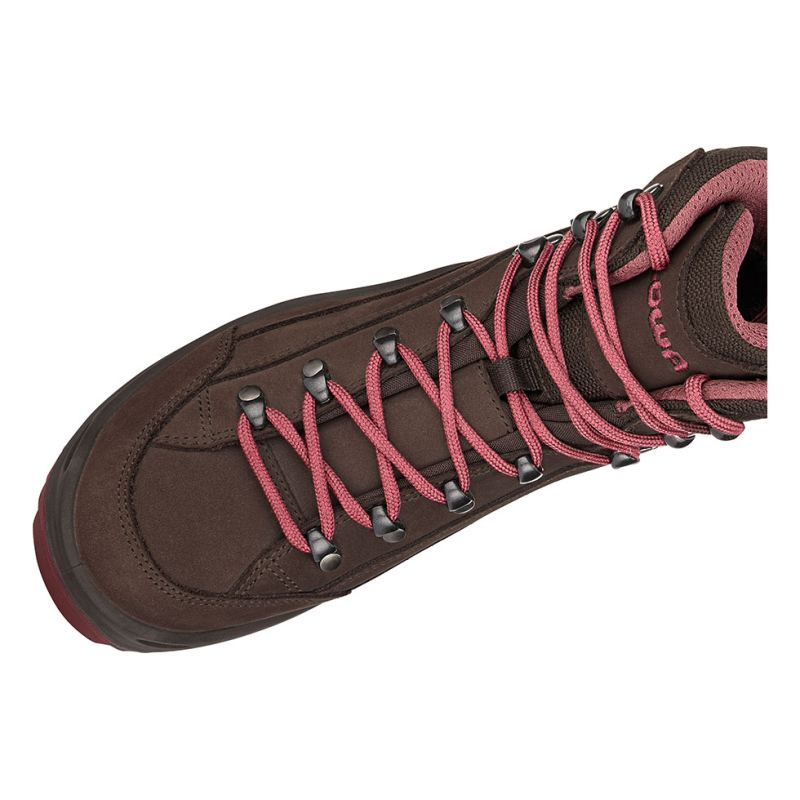 Lowa Schnelle Lieferung Renegade GTX Mid Ws für Damen, Espresso/Beere | Sofort lieferbar