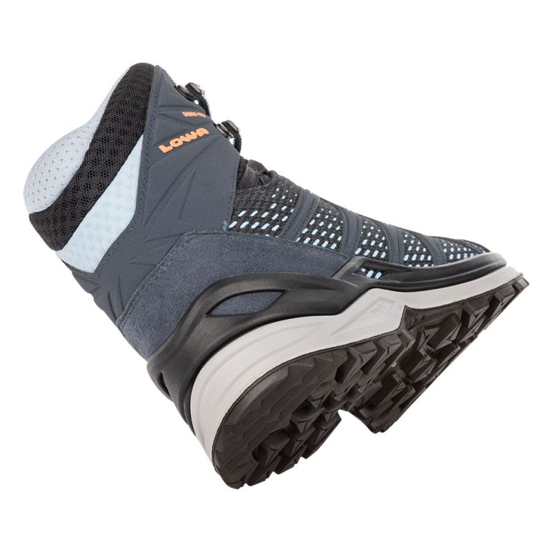 Lowa Schnelle Lieferung Damen Innox Pro GTX Mid Ws, Stahlblau/Lachs | Schneller Versand