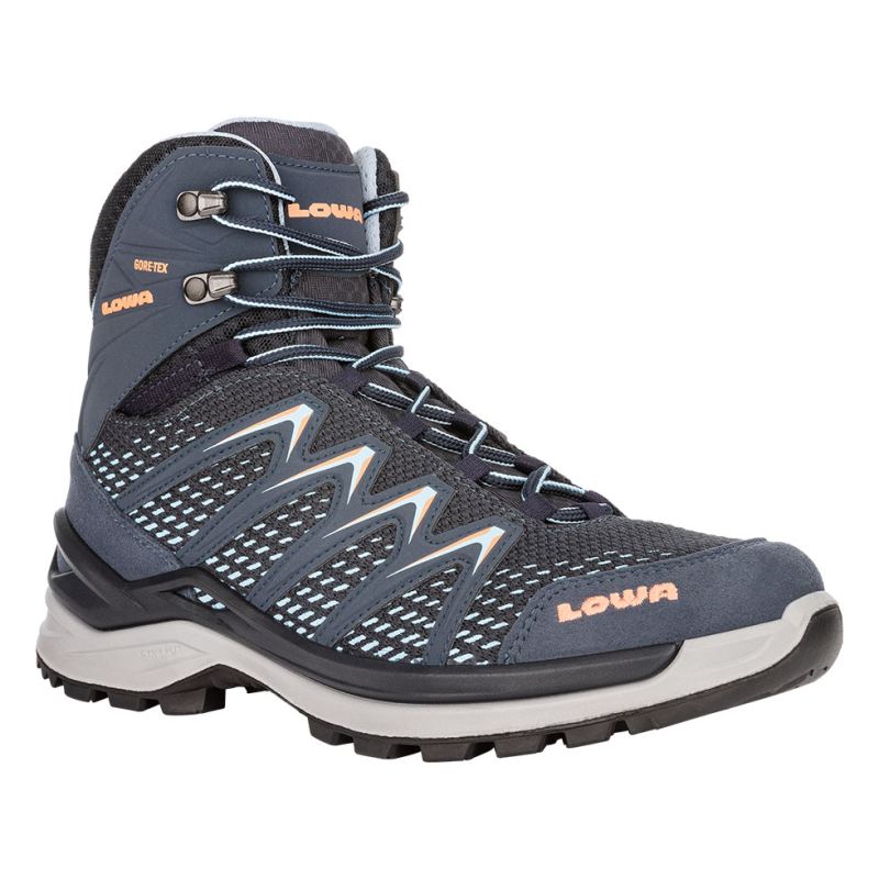 Lowa Schnelle Lieferung Damen Innox Pro GTX Mid Ws, Stahlblau/Lachs | Schneller Versand