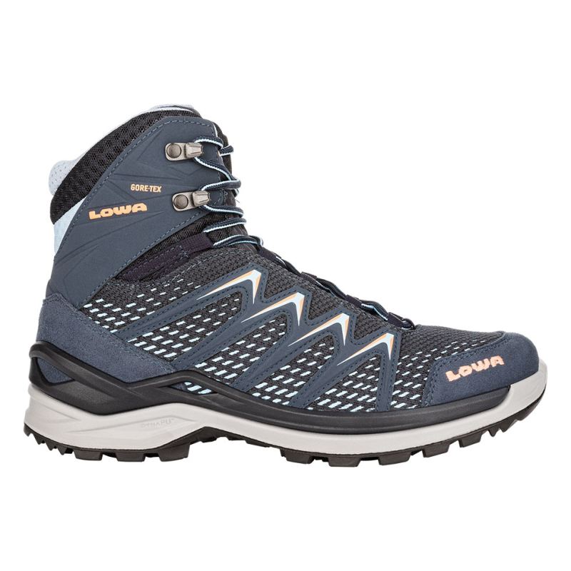 Lowa Schnelle Lieferung Damen Innox Pro GTX Mid Ws, Stahlblau/Lachs | Schneller Versand