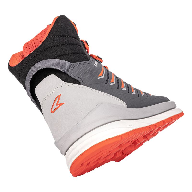 Lowa Schnelle Lieferung Herren Axos GTX Mid, Graphit/Flame | Schneller Versand