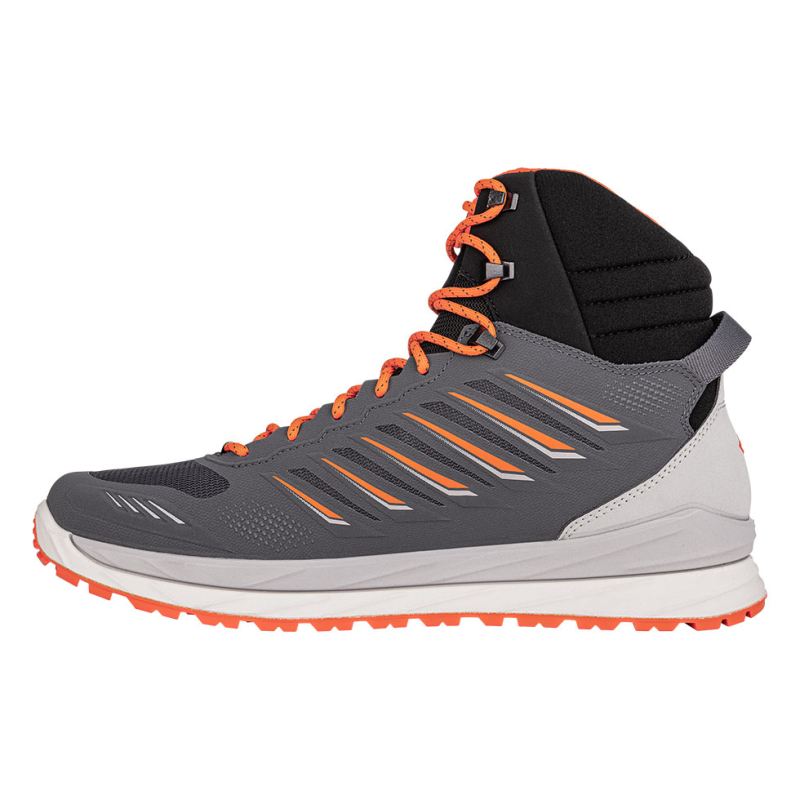 Lowa Schnelle Lieferung Herren Axos GTX Mid, Graphit/Flame | Schneller Versand