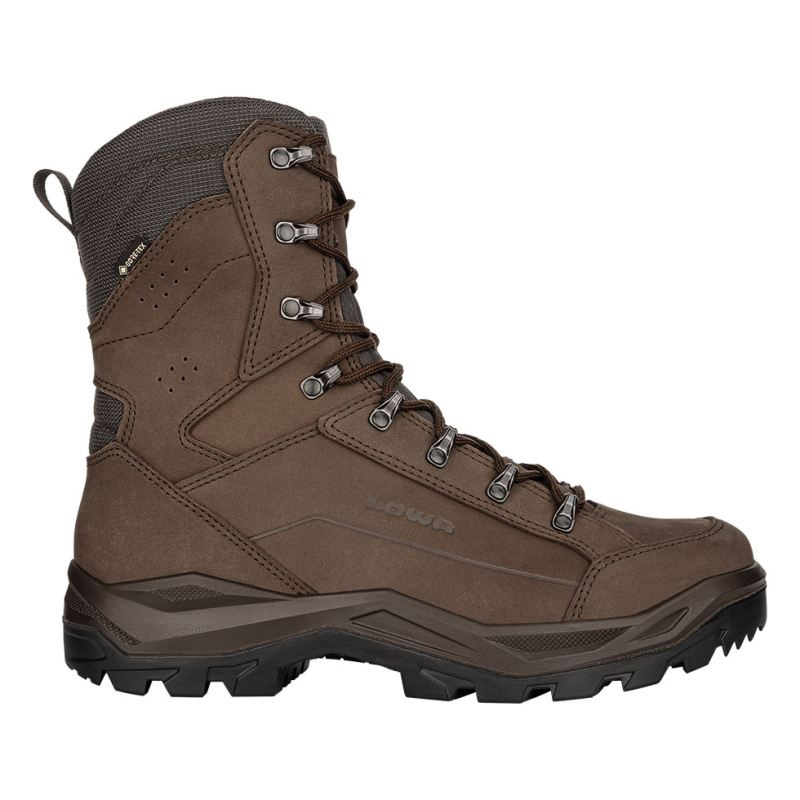Lowa Schnelle Lieferung Herren Renegade II N GTX Hi TF - Dunkelbraun | Schneller Versand