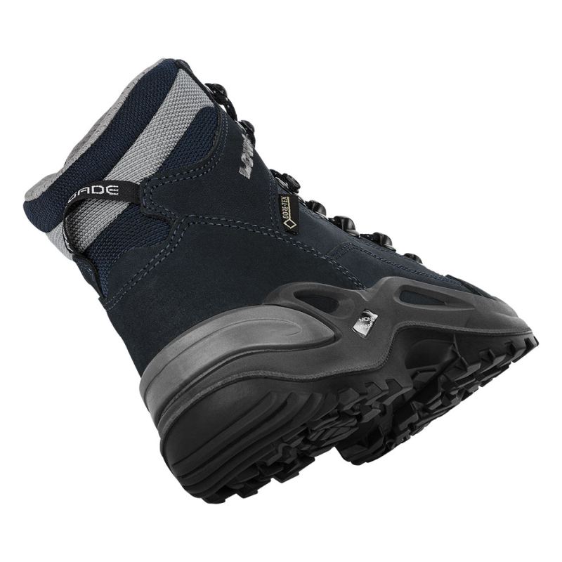 Lowa Schnelle Lieferung Renegade GTX Mid Ws für Damen, Marineblau/Grau | Sofort lieferbar