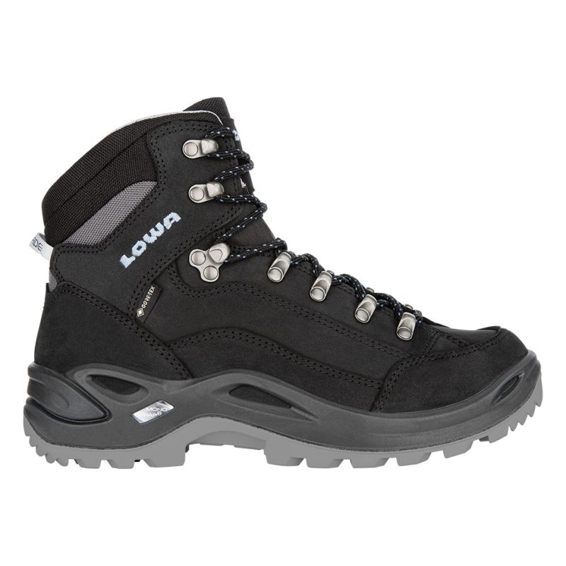 Lowa Schnelle Lieferung Damen Renegade GTX Mid Ws – Schwarz/Eisblau | Sofort lieferbar