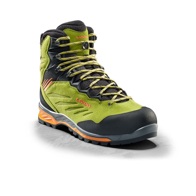 Lowa Schnelle Lieferung Herren Cadin II GTX Mid, Lime/Flame | Schneller Versand
