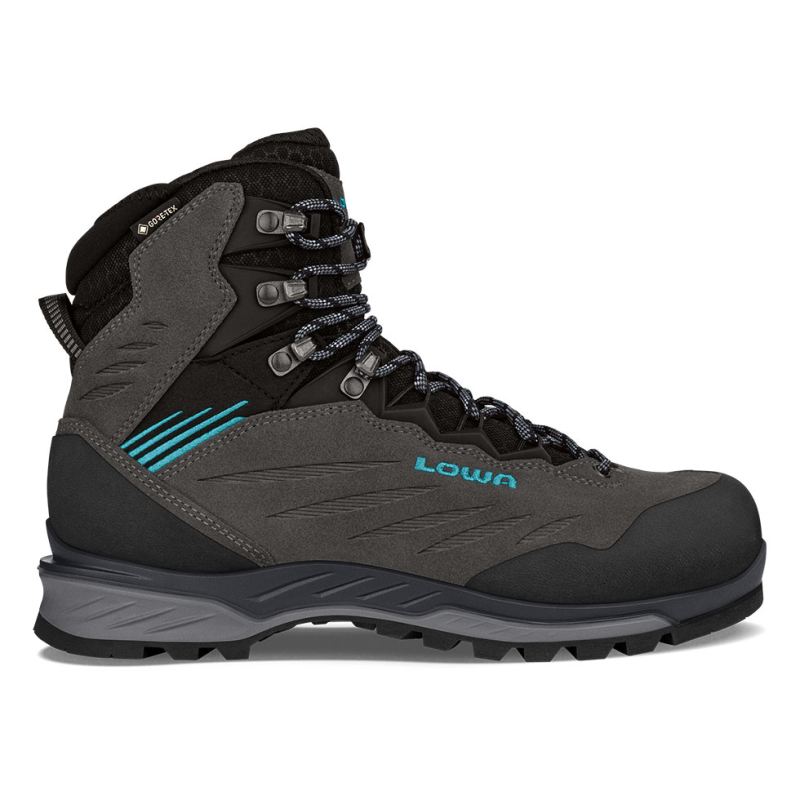 Lowa Schnelle Lieferung Damen Cadin II GTX Mid Ws, Anthrazit/Aquamarin | Sofort lieferbar