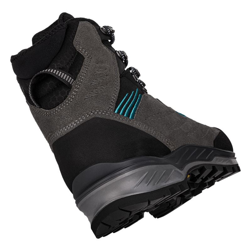 Lowa Schnelle Lieferung Damen Cadin II GTX Mid Ws, Anthrazit/Aquamarin | Sofort lieferbar
