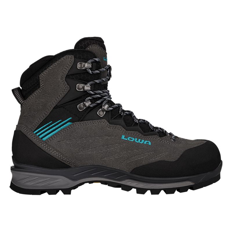 Lowa Schnelle Lieferung Damen Cadin II GTX Mid Ws, Anthrazit/Aquamarin | Sofort lieferbar