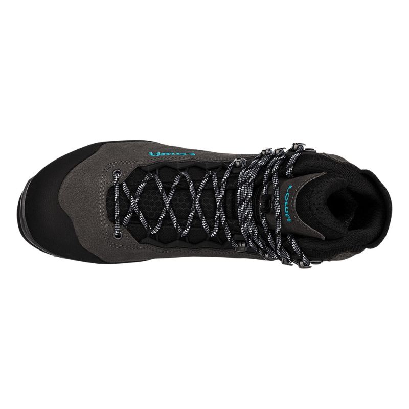 Lowa Schnelle Lieferung Damen Cadin II GTX Mid Ws, Anthrazit/Aquamarin | Sofort lieferbar